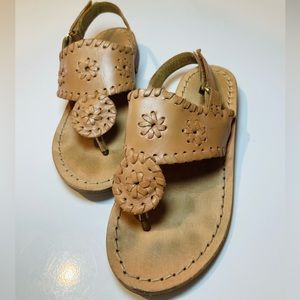 Jack Rogers kids brown sandals